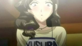 Жесткий секс втроём с грудастой целкой с кровью и трахом между больших доек